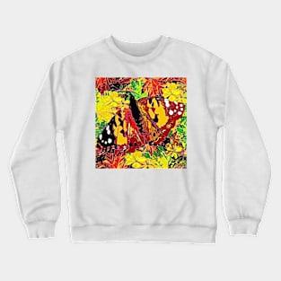 Butterfly Autumn Crewneck Sweatshirt